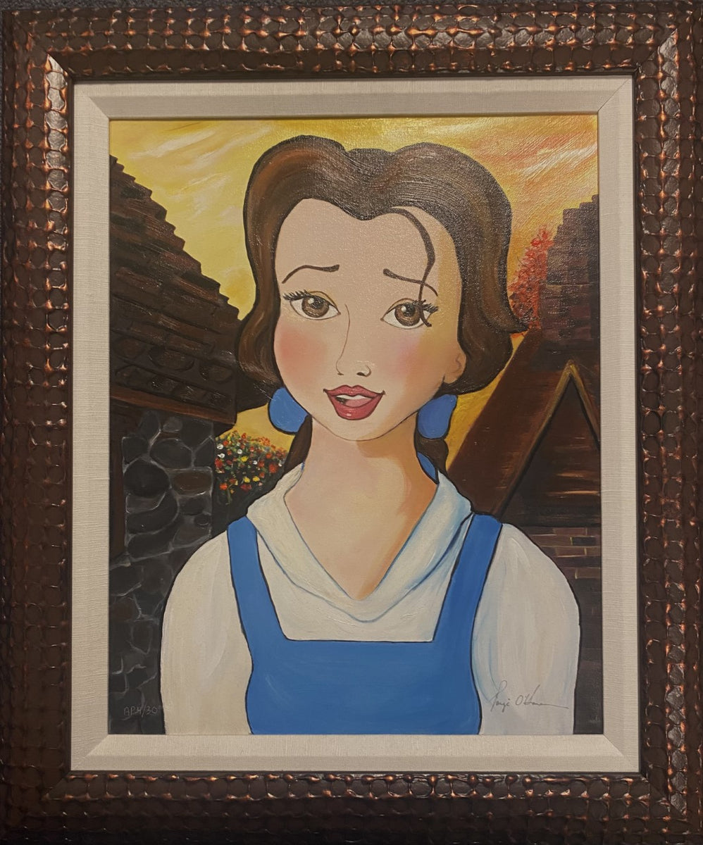 Belle of sale the Ball Disney Limited Edition By Paige O'Hara Giclée Canvas Print