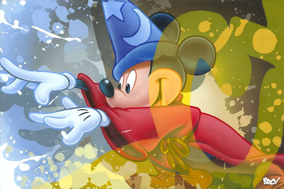 Mickey Sorcerer by ARCY inspired by Fantasia – The Wonderful World of  Animation