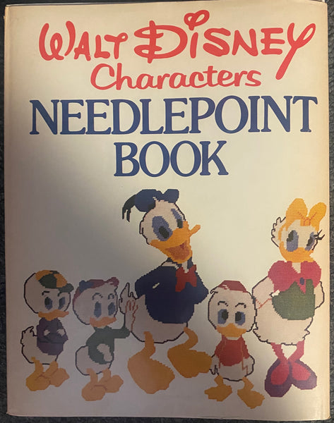 Walt Disney Characters Needlepoint Book: Embroidery/Needlework Instruction 1976