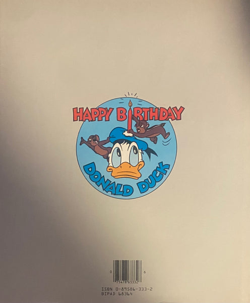 Walt Disney's Donald Duck: 50 Years of Happy Frustration 1984 Hardcover Book