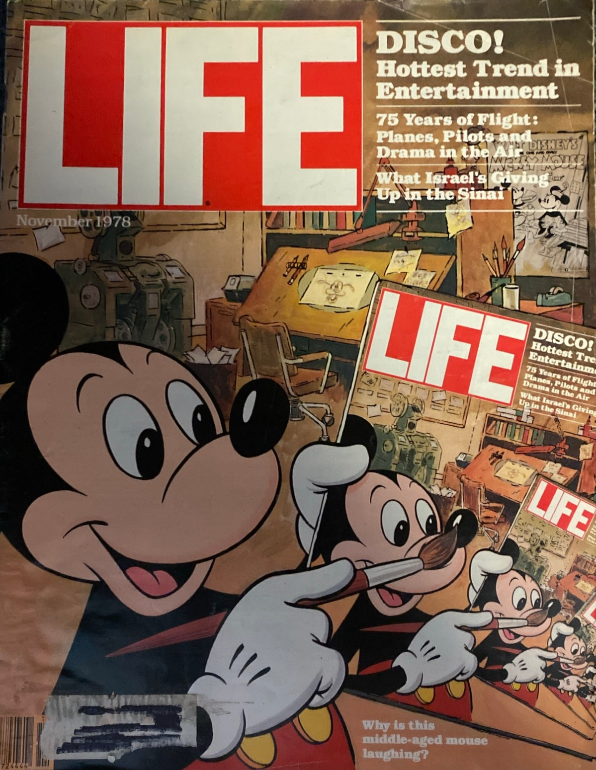 Life Magazine November 1978 Vol 1 No. 2 Mickey Mouse Turns 50 Vintage Disney