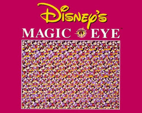 Disney's Magic Eye 3D Illusions - Hardcover By N. E. Thing Enterprises 1994