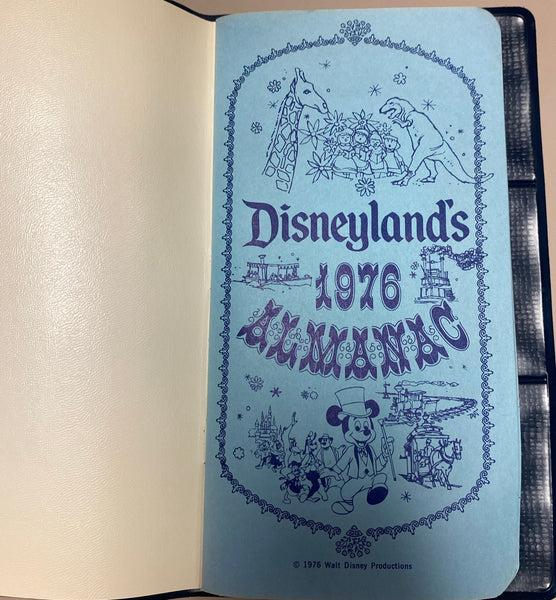 1976 America on Parade Disneyland Bicentennial Almanac & Address Booklet