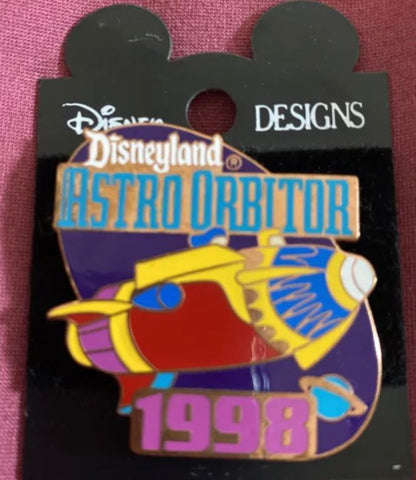 Disneyland 1998 Attraction Series Astro Orbitor Pin Tomorrowland