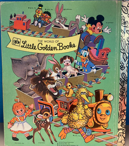 1978 A Little Golden Book Mickey Mouse & Mouseketeers Ghost Town Adventure