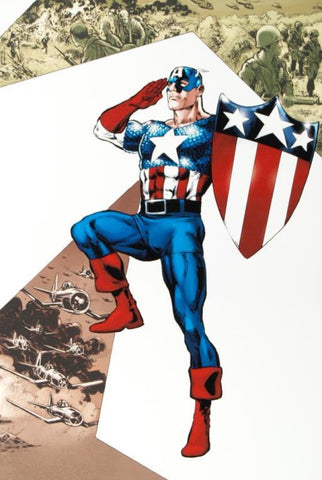 Captain America Corps #2 - By Phil Jimenez - Limited Edition Giclée on Canvas