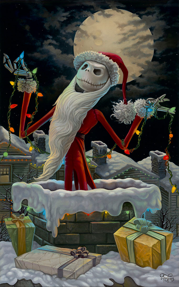 Christmas Jack by Jared Franco Limited Edition Inspired by Nightmare Before Christmas