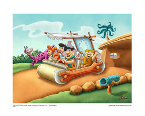 Classic Car - By Hanna-Barbera - Limited Edition Giclée on Paper