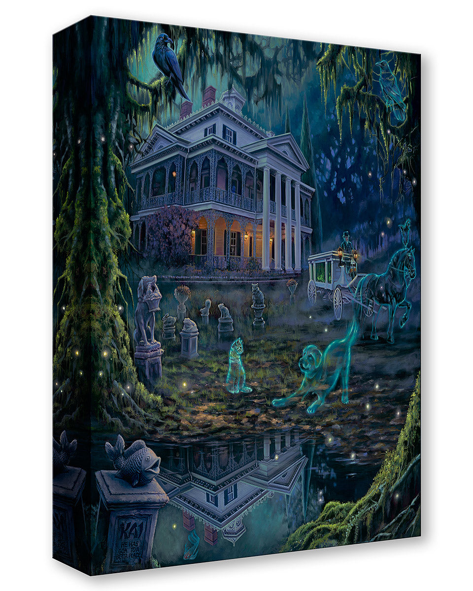 Dearly Beloved Pets by James Crouch Treasure On Canvas inspired by The Haunted Mansion