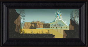 The Kingdom By Eyvind Earle - Framed Disney Concepts Edition