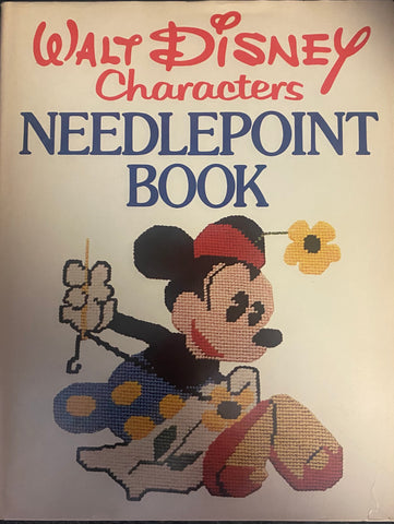 Walt Disney Characters Needlepoint Book: Embroidery/Needlework Instruction 1976