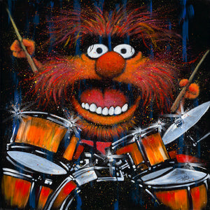 Rockin' Animal by Stephen Fishwick Limited Edition Featuring The Muppets