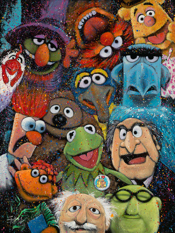 The Muppet Show by Stephen Fishwick Limited Edition Featuring The Muppets