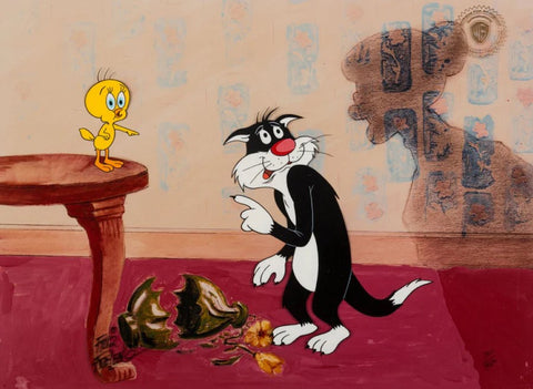 He Did It! - By Friz Freleng - Limited Edition Hand-Painted Cel