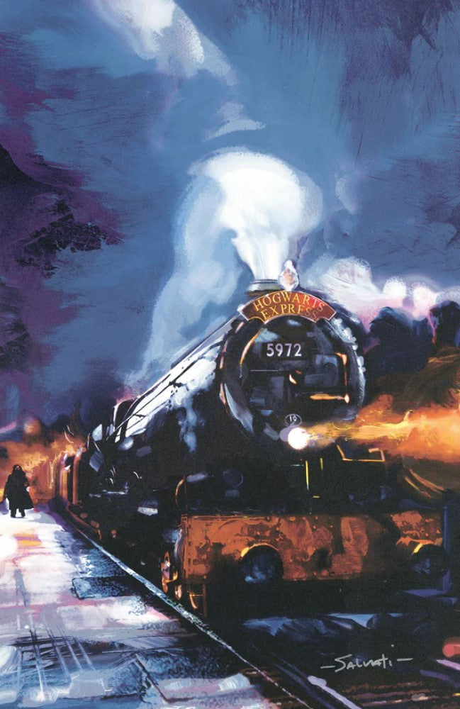 Hogwarts Express - By Jim Salvati - Giclee on Canvas