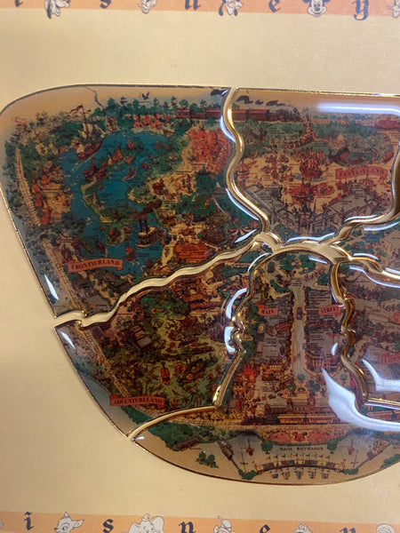 Disneyland Map 6 Piece Pin Set from 45th Anniversary LE 1,955 2000