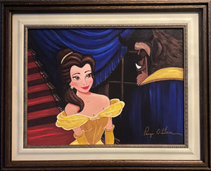 First Date Framed- by Paige O'Hara inspired by Beauty and the Beast #74