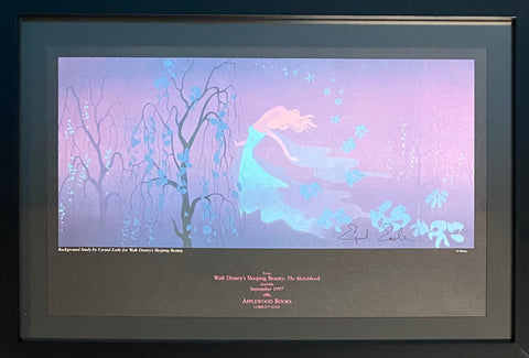 Sleeping Beauty- Framed Art Print- Signed by Eyvind Earle 1997