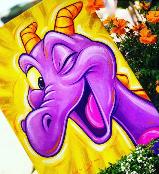 Figment - Original On Canvas By Tim Rogerson