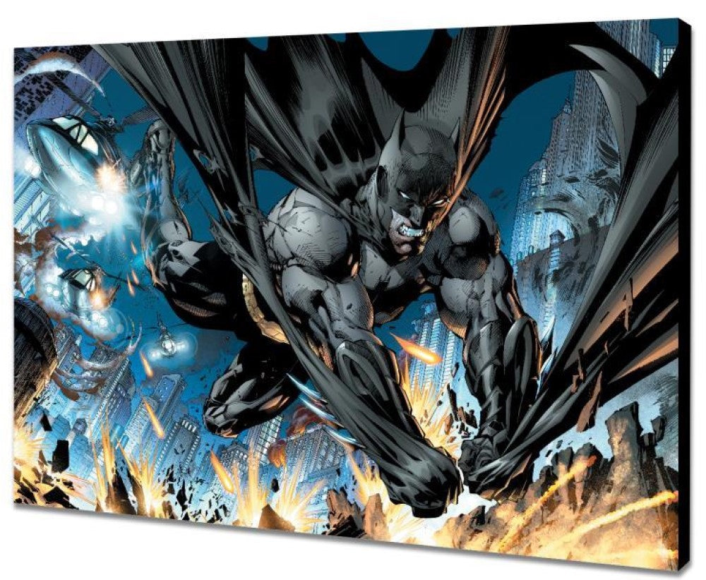 Justice League (New 52) #1 - by Jim Lee - Limited Edition Giclée on Canvas Inspired by DC Comics