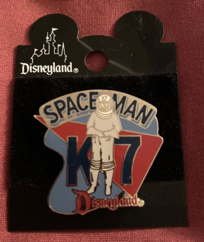 Disney Pin DL 1998 Attraction Series - Spaceman K7 353 Disneyland Tomorrowland