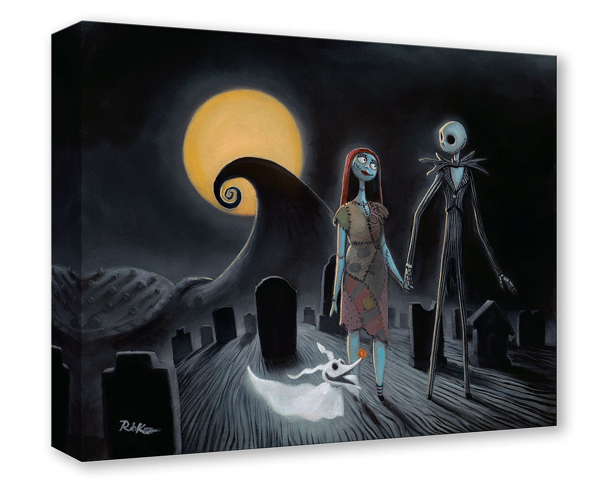 Forevermore by Rob Kaz Treasure On Canvas inspired by The Nightmare Before Christmas