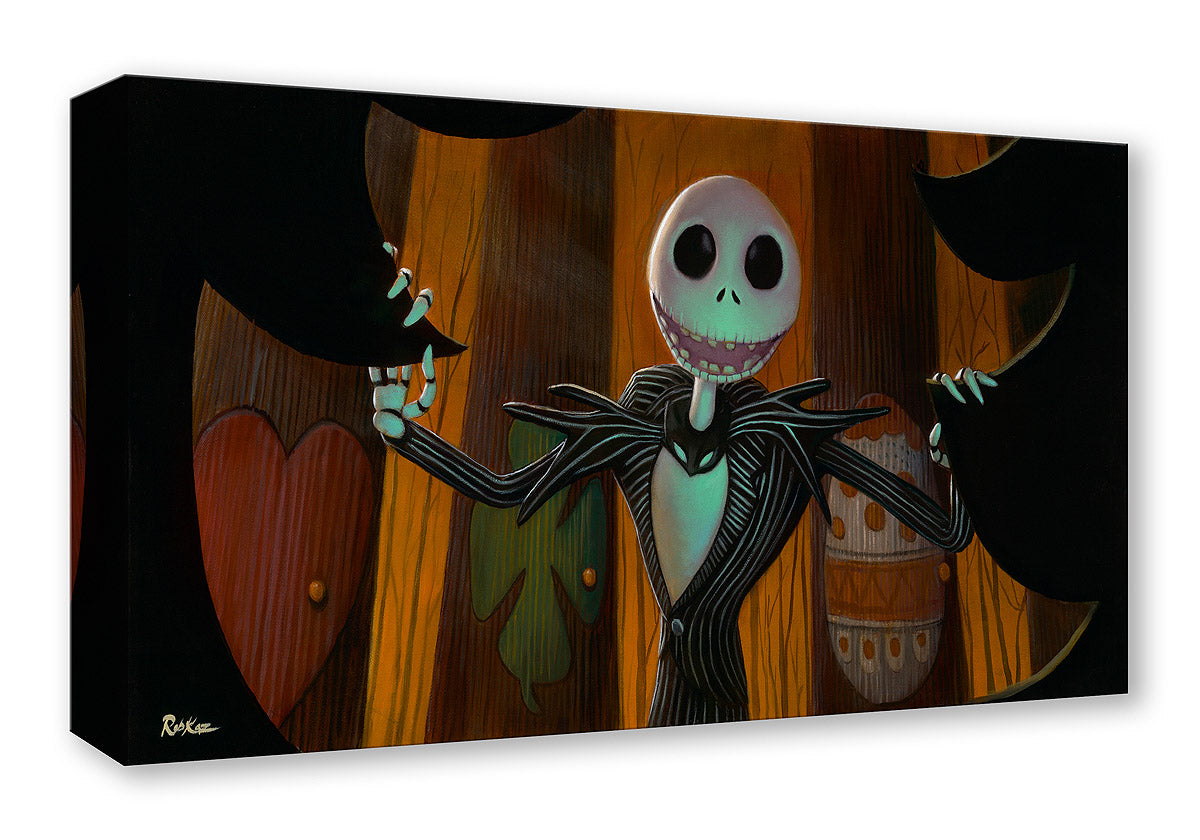 What's This? by Rob Kaz Treasure On Canvas inspired by The Nightmare Before Christmas