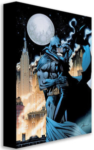 Kissing The Knight - Mighty Mini Collection- Gallery Wrapped On Canvas by Jim Lee