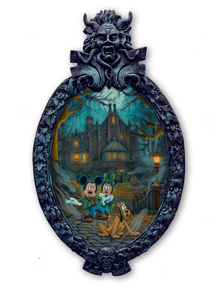 Spooky Spirits by Denyse Klette Premiere Framed Limited Edition Inspired by Haunted Mansion