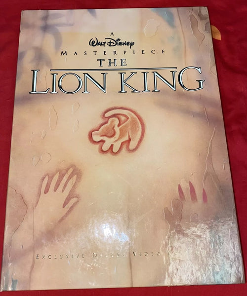 Walt Disney Masterpiece Lion King Exclusive Deluxe VHS Video Edition COA Litho