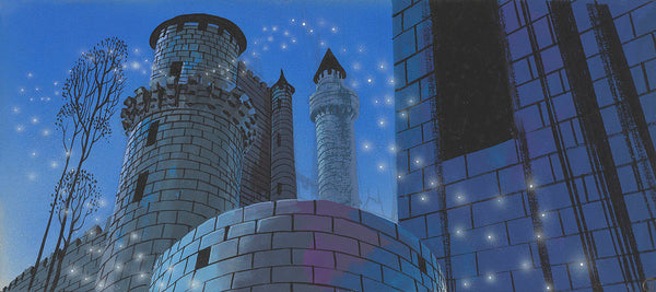 Magic In The Castle By Eyvind Earle - Framed Disney Concepts Edition