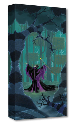 Maleficent Summons the Power by Michael Provenza Treasure On Canvas inspired by Sleeping Beauty