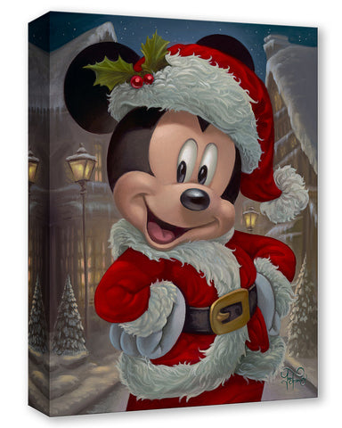 Merry Mickey Treasure On Canvas by Jared Franco Featuring Mickey Mouse