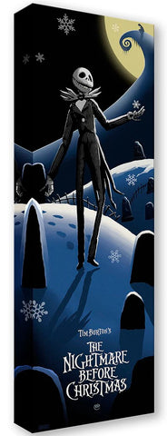 Moonlit Christmas by JC Richard Treasure On Canvas Inspired By Nightmare Before Christmas