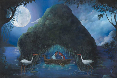 No Time Would Be Better by Liana Hee Limited Edition On Canvas Inspired by The Little Mermaid