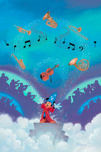 Maestro by Michael Provenza - Giclée On Canvas - featuring Mickey Mouse