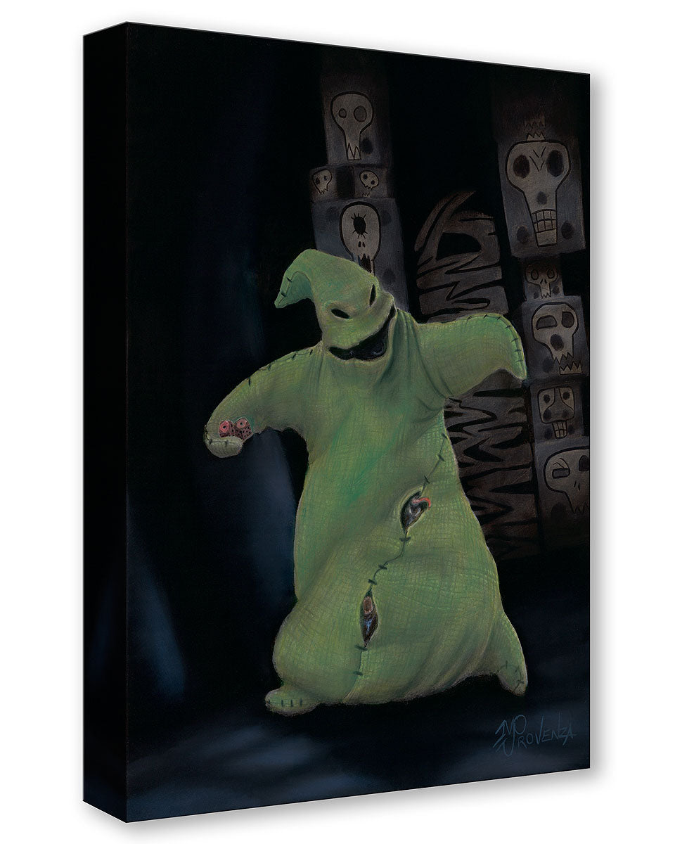 Snake Eyes by Michael Provenza Treasures On Canvas inspired by The Nightmare Before Christmas