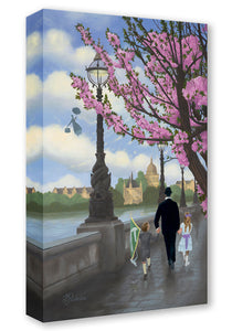 The Magic of Family by Michael Provenza Treasures On Canvas inspired by Mary Poppins