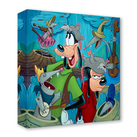 Possum Posse by Tim Rogerson Treasure On Canvas Inspired by The Goofy Movie