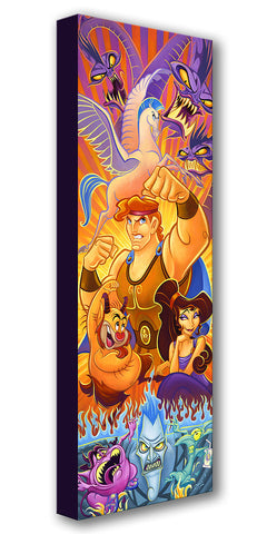 Zero To Hero by Tim Rogerson Treasure On Canvas Inspired By Hercules