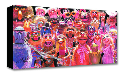 The Muppet Show by Alex Ross Treasure On Canvas Featuring The Muppets