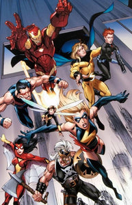 The Mighty Avengers #7 - By Mark Bagley - Limited Edition Giclée on Canvas