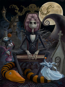 The Pumpkin King by Jared Franco Limited Edition Inspired by Nightmare Before Christmas