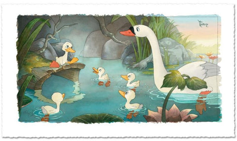 The Ugly Duckling by Toby Bluth Limited Edition inspired by Silly Symphony