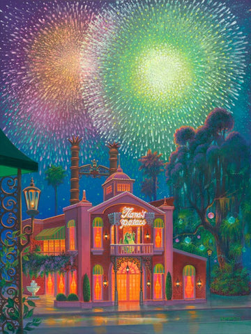 Tiana's Restaurant by Michael Humphries Limited Edition Inspired by Princess and The Frog