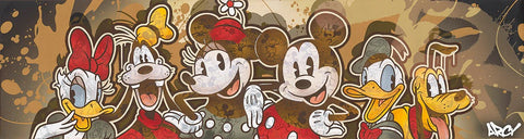 Time For Friends by ARCY featuring Mickey and Friends Premiere Limited Edition on Canvas