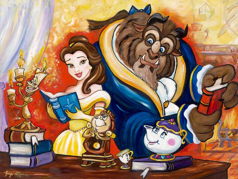 Together With Friends by Paige O'Hara Limited Edition inspired by Beauty and the Beast