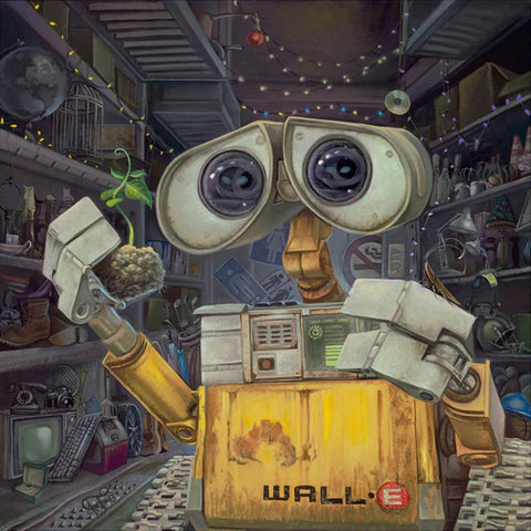 Wall-E by Jared Franco Limited Edition On Canvas Inspired by Wall-E