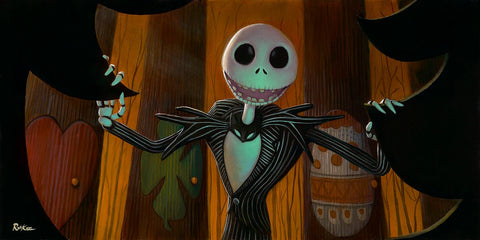 What's This by Rob Kaz - Limited Edition Giclée On Canvas - Inspired by The Nightmare Before Christmas