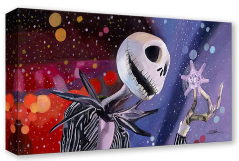 White Things In The Air by Arienne Boley Treasure On Canvas inspired by Nightmare Before Christmas